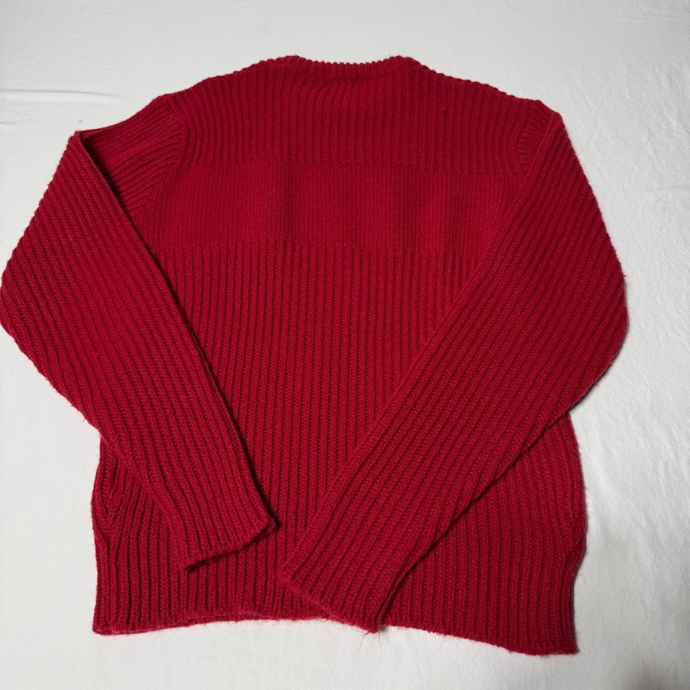 Vintage Jockey‎ Snowflake Sweater Acrylic Wool Blend Red Men's Size XL - Picture 3 of 7
